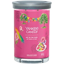 Yankee Candle Aromatic Candle Signature Tumbler Large Art In The Park 567 G Yankee Candle Aromatic Candle Signature Tumbler Large Art In The Park 567 G