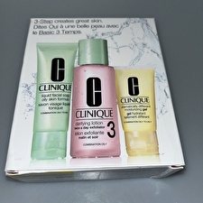Clinique 3 Step System For Combination-oily Skin Case 3 Pcs Clinique 3 Step System For Combination-oily Skin Case 3 Pcs