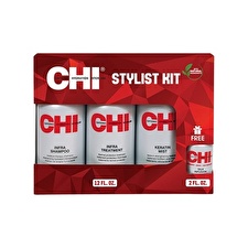 CHI Stylist Kit By Chi For Unisex - 4 Pc 355ml/12oz Shampoo 355ml/12oz Treatment 355ml/12oz Keratin Mist 60ml/2oz Silk Infusion 355ml/12oz CHI Stylist Kit By Chi For Unisex - 4 Pc 355ml/12oz Shampoo 355ml/12oz Treatment 355ml/12oz Keratin Mist 60ml/2oz Silk Infusion 355ml/12oz