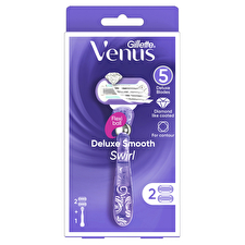 Gillette Venus Deluxe Smooth Swirl & 2 Blade Refills Gillette Venus Deluxe Smooth Swirl & 2 Blade Refills
