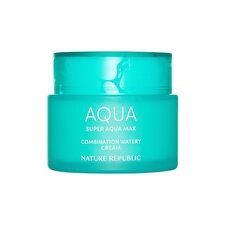 Nature Republic Super Aqua Max Combination Watery Cream Jumbo - Renewed - 120ml Nature Republic Super Aqua Max Combination Watery Cream Jumbo - Renewed - 120ml