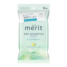 Merit Day+ Dry Shampoo Sheets - Verbena & Lemon - 12 pcs Merit Day+ Dry Shampoo Sheets - Verbena & Lemon - 12 pcs