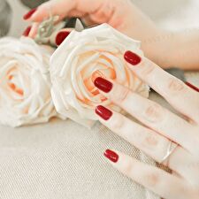 3-In-1 Peelable Gel Nail Polish V136 Red - 10ml 3-In-1 Peelable Gel Nail Polish V136 Red - 10ml