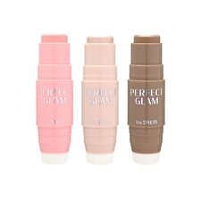 The Saem Perfect Glam Stick Blusher - 4 Colors - #CR01 Apricot Milk The Saem Perfect Glam Stick Blusher - 4 Colors - #CR01 Apricot Milk