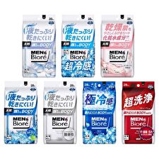 Kao Men's Biore Body Sheet For Face & Body - Unscented - 28 pcs Kao Men's Biore Body Sheet For Face & Body - Unscented - 28 pcs