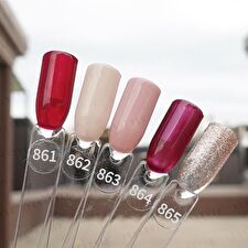 Da Vinci Color Code Nail Gel Polish Portrait Of A Musician - 861 Red Da Vinci Color Code Nail Gel Polish Portrait Of A Musician - 861 Red