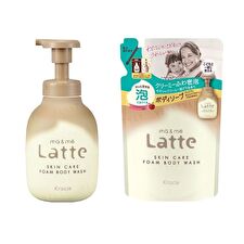 Kracie Latte Skin Care Foam Body Wash - 550ml Kracie Latte Skin Care Foam Body Wash - 550ml