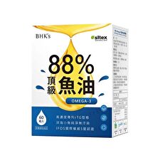 88% Omega-3 Premium Fish Oil Softgels - 60 softgels 88% Omega-3 Premium Fish Oil Softgels - 60 softgels
