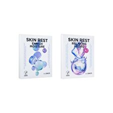 The Saem Skin Rest Mask Sheet Set - 2 Types - Relaxing Hydro The Saem Skin Rest Mask Sheet Set - 2 Types - Relaxing Hydro
