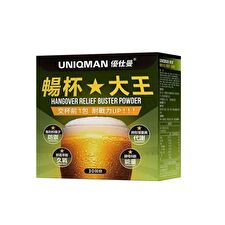 BHK's Uniqman Hangover Relief Buster Powder - 3g x 30 packs BHK's Uniqman Hangover Relief Buster Powder - 3g x 30 packs