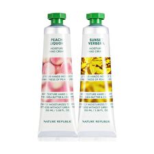 Nature Republic Hand And Nature Hand Cream Jumbo - 2 Types - Peach Liquor Nature Republic Hand And Nature Hand Cream Jumbo - 2 Types - Peach Liquor
