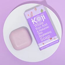 Koji White Kojic Acid & Hyaluronic Acid Brightening Soap - 80g x 2 Koji White Kojic Acid & Hyaluronic Acid Brightening Soap - 80g x 2