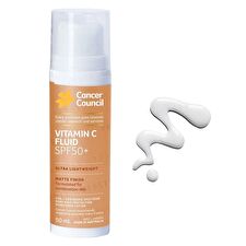 Cancer Council Spf50+ Vitamin C Fluid 50ml Cancer Council Spf50+ Vitamin C Fluid 50ml