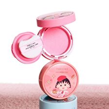Veecci Touch Cushion Blush Chibi Maruko Chan Edition - 6 Colors - W02# Cinnamon Tea - 4.2g Veecci Touch Cushion Blush Chibi Maruko Chan Edition - 6 Colors - W02# Cinnamon Tea - 4.2g