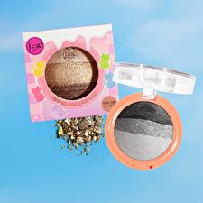 J.Cat Triple Crown Baked Eyeshadow - 5 Colors - #TBS103 Gingerbread J.Cat Triple Crown Baked Eyeshadow - 5 Colors - #TBS103 Gingerbread