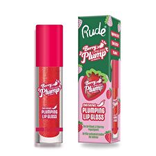 Rude Cosmetics Berry Plump Plumping Lip Gloss - 8 Colors - Bare - 4g Rude Cosmetics Berry Plump Plumping Lip Gloss - 8 Colors - Bare - 4g