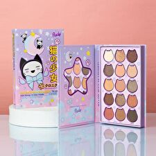 Rude Cosmetics Chibi Manga Collection 15 Color Palette - Cat Girl Dream Chronicles - Cat Girl Dream Chronicles - 15g Rude Cosmetics Chibi Manga Collection 15 Color Palette - Cat Girl Dream Chronicles - Cat Girl Dream Chronicles - 15g