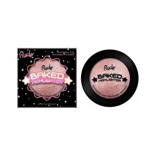 Rude Cosmetics Baked Highlighter Shimmer - 2 Colors - All Eyes On Me - 10g Rude Cosmetics Baked Highlighter Shimmer - 2 Colors - All Eyes On Me - 10g