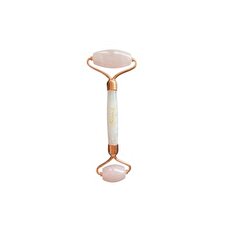 Lammaste Facial Roller | White Quartz | Rose Quartz Fixed Size Lammaste Facial Roller | White Quartz | Rose Quartz Fixed Size