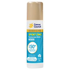 Cancer Council Spf 50+ Sport Zinc Stick Tinted 12g Cancer Council Spf 50+ Sport Zinc Stick Tinted 12g