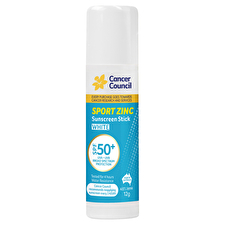 Cancer Council Spf 50+ Sport Zinc Stick White 12g Cancer Council Spf 50+ Sport Zinc Stick White 12g