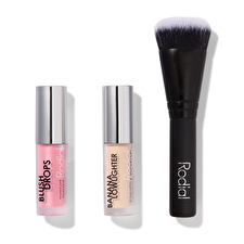 Rodial Xmas 2024 Set Rodial: Blush Drops Radiant Finish Liquid Blush Frosted Pink 15ml & Banana Lowlighter Illuminating Liquid Highlighter For Face 1.6ml & The Buffing Mini Foundation Brush No. 10 Rodial Xmas 2024 Set Rodial: Blush Drops Radiant Finish Liquid Blush Frosted Pink 15ml & Banana Lowlighter Illuminating Liquid Highlighter For Face 1.6ml & The Buffing Mini Foundation Brush No. 10