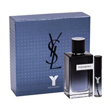 Yves Saint Laurent Y Giftset Eau De Parfum Spray 100ml/edp Travel Spray 10ml 110ml Yves Saint Laurent Y Giftset Eau De Parfum Spray 100ml/edp Travel Spray 10ml 110ml