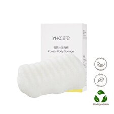 YHKCARE Konjac Body Sponge (Silk Collagen) 1pc YHKCARE Konjac Body Sponge (Silk Collagen) 1pc