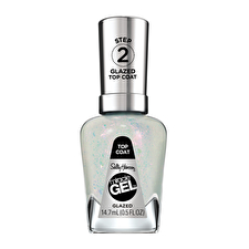 Sally Hansen Glazed Miracle Gel Nail Polish Top Coat 14.7ml Sally Hansen Glazed Miracle Gel Nail Polish Top Coat 14.7ml