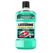 Listerine Clean & Fresh Mild Taste Mouthwash 500ml Listerine Clean & Fresh Mild Taste Mouthwash 500ml