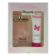 Designer French Set Designer French: Heavenly Eau De Parfum For Women 90ml & Heavenly Hydrates Body Lotion 90ml Designer French Set Designer French: Heavenly Eau De Parfum For Women 90ml & Heavenly Hydrates Body Lotion 90ml