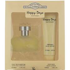 Designer French Set Designer French: Happy Days Eau De Parfum For Women 100ml & Happy Days Hydrates Body Lotion 90ml Designer French Set Designer French: Happy Days Eau De Parfum For Women 100ml & Happy Days Hydrates Body Lotion 90ml
