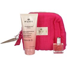 Nuxe Set Nuxe: Prodigieux Floral Shower Gel All Over The Body For All Skin Types 100ml & Prodigieuse Florale Moisturizing Body Oil For Body Face & Hair 30ml & Gwp Textile Pouch Pink Nuxe Set Nuxe: Prodigieux Floral Shower Gel All Over The Body For All Skin Types 100ml & Prodigieuse Florale Moisturizing Body Oil For Body Face & Hair 30ml & Gwp Textile Pouch Pink