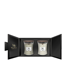 WoodWick Candle Gift Set ( Fireside Linen ) 275.0g WoodWick Candle Gift Set ( Fireside Linen ) 275.0g