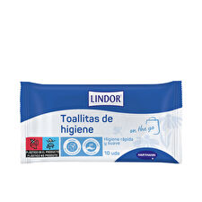 Hartmann Lindor Wet Wipes 10 U Hartmann Lindor Wet Wipes 10 U