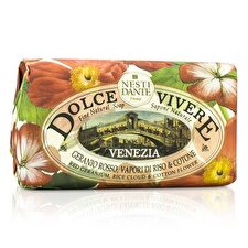 Nesti Dante Dolce Vivere Fine Natural Soap - Venezia - Red Geranium, Rice Cloud & Cotton Flower 250g/8.8oz Nesti Dante Dolce Vivere Fine Natural Soap - Venezia - Red Geranium, Rice Cloud & Cotton Flower 250g/8.8oz
