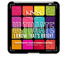 Nyx Professional Make Up Ultimate Shadow Palette #i Know That's Bright 16x 0.83 Gr Nyx Professional Make Up Ultimate Shadow Palette #i Know That's Bright 16x 0.83 Gr
