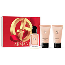 Armani Sí Gift Set Eau De Parfum 50ml Shower Gel 50ml And Body Lotion 50ml 50ml Armani Sí Gift Set Eau De Parfum 50ml Shower Gel 50ml And Body Lotion 50ml 50ml