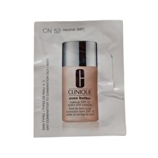 Clinique Even Better Paraben-free Hydrating Liquid Foundation Cn 52 Neutral Spf 15 5ml *sample Clinique Even Better Paraben-free Hydrating Liquid Foundation Cn 52 Neutral Spf 15 5ml *sample