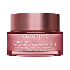 Clarins Multi-Active Skin Renewing Line-Smoothing Night Cream All Skin Types 50ml/1.7oz Clarins Multi-Active Skin Renewing Line-Smoothing Night Cream All Skin Types 50ml/1.7oz