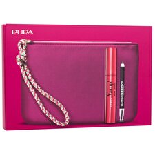 Pupa Vamp! Sexy Lashes Makeup Set Mascara #011 Sexy Black 12ml/multiplay Pen #09 Deep Black 0 8gr/bag 12.8ml Pupa Vamp! Sexy Lashes Makeup Set Mascara #011 Sexy Black 12ml/multiplay Pen #09 Deep Black 0 8gr/bag 12.8ml