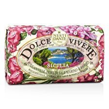 Nesti Dante Dolce Vivere Fine Natural Soap - Sicilia - Bouganville, Marine Sea Salt & Papyrus Tree 250g/8.8oz Nesti Dante Dolce Vivere Fine Natural Soap - Sicilia - Bouganville, Marine Sea Salt & Papyrus Tree 250g/8.8oz
