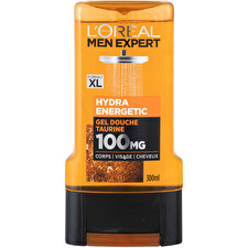 L'Oréal Paris Men Expert Hydra Energetic Shower Gel (wake Up Effect Taurine Shower) - Volume: 1000ml L'Oréal Paris Men Expert Hydra Energetic Shower Gel (wake Up Effect Taurine Shower) - Volume: 1000ml