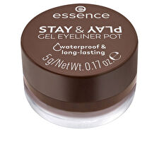 Essence Stay & Play Gel Eyeliner Pot - Gelové O?ní Linky 5 G Essence Stay & Play Gel Eyeliner Pot - Gelové O?ní Linky 5 G