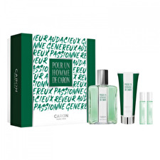 Caron Pour Homme De Caron Set Eau De Toilette 125ml & Eau De Toilette Le Matin 5ml & Eau De Parfum Le Soir 5ml & Sg 75ml Caron Pour Homme De Caron Set Eau De Toilette 125ml & Eau De Toilette Le Matin 5ml & Eau De Parfum Le Soir 5ml & Sg 75ml