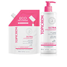 Topicrem Uh Ultra Moisturizing Milk & Refill 2 Units Topicrem Uh Ultra Moisturizing Milk & Refill 2 Units