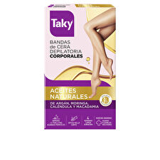 Taky Natural Oils Facial Wax Strips For Hair Removal 16 Units Taky Natural Oils Facial Wax Strips For Hair Removal 16 Units