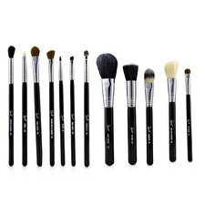 Sigma Beauty Essential Kit Professional Brush Collection - # Black 12pcs Sigma Beauty Essential Kit Professional Brush Collection - # Black 12pcs