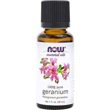 Now Essential Oils Essential Oils Now Geranium Oil 30ml/1oz Now Essential Oils Essential Oils Now Geranium Oil 30ml/1oz