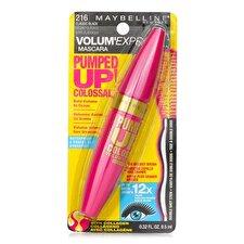 Maybelline Volum' Express Pumped Up Colossal Waterproof Mascara - # Black 9.5ml/0.32oz Maybelline Volum' Express Pumped Up Colossal Waterproof Mascara - # Black 9.5ml/0.32oz